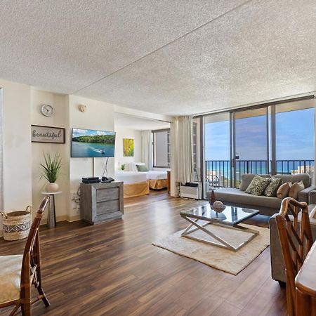 Beautifully Renovated 32Nd Floor Deluxe Ocean View Waikiki Condo Condo Honolulu Ngoại thất bức ảnh