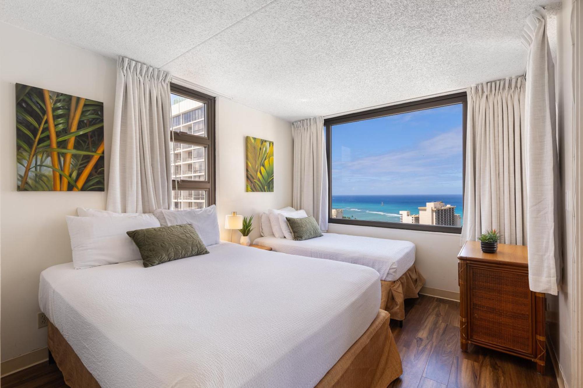 Beautifully Renovated 32Nd Floor Deluxe Ocean View Waikiki Condo Condo Honolulu Ngoại thất bức ảnh